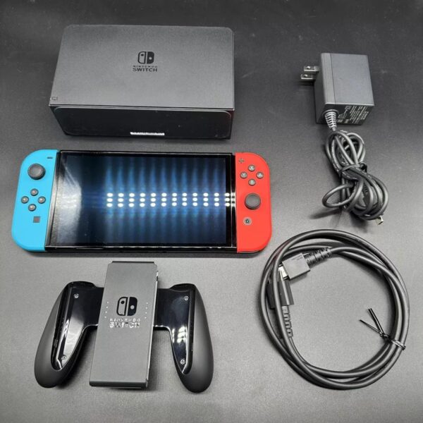 Nintendo Switch Console OLED Model HEG-001 Choose Bundle Tested Used - Image 4
