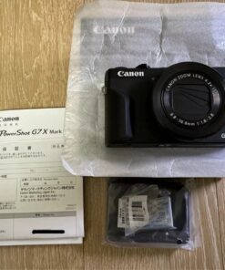 Canon PowerShot G7X Mark III Compact Digital Camera - Black (M Condition)