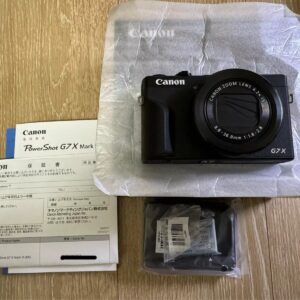 Canon PowerShot G7X Mark III Compact Digital Camera - Black (M Condition)