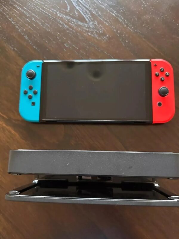 Nintendo Switch OLED Model HEG-001 Handheld Console - 64GB - Black/Neon Red/Neon - Image 2