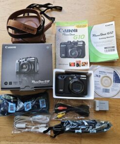 Canon PowerShot G12 10.0MP Digital Camera - Full Bundle