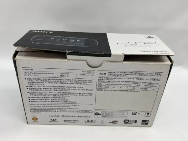 Sony PSP-3000 Piano Black Console In Box CIB Region Free - Image 7