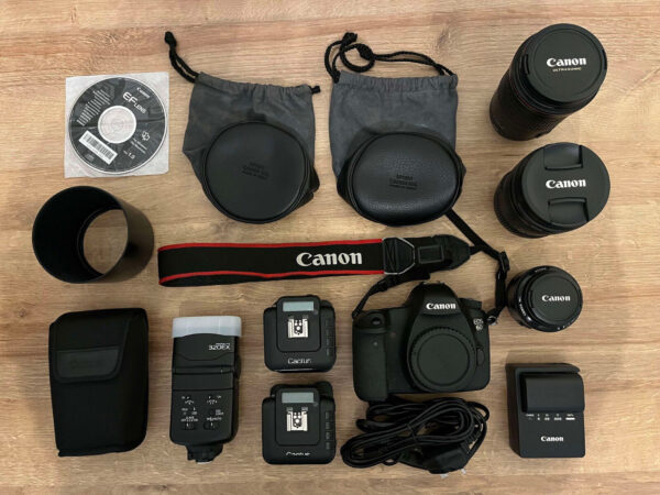 Canon 6D Digital SLR Camera and Accessories Bundle