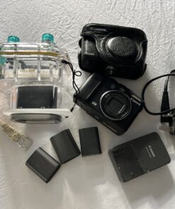 Canon PowerShot G9 12.1MP Digital Camera - Black