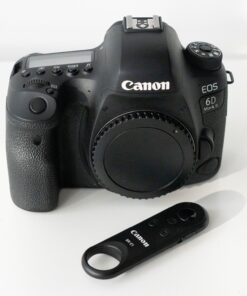 Canon EOS 6D Mark II 26.2MP Digital SLR Camera - Body Only + Remote Control