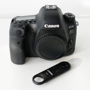 Canon EOS 6D Mark II 26.2MP Digital SLR Camera - Body Only + Remote Control