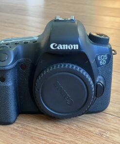 Canon EOS 6D 20.2MP Digital Camera Body Only - Black