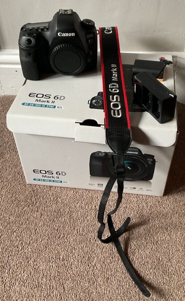 Canon EOS 6D Mark II Full-Frame DSLR Body Only - Good Condition