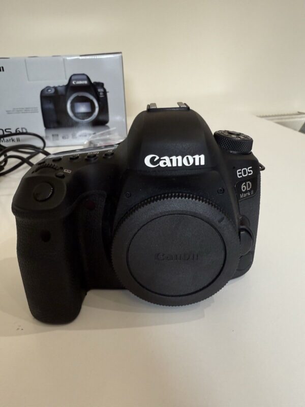 Canon EOS 6D Mark II 26.2MP Digital Camera + EF f/1.8 50mm Lens - Image 2