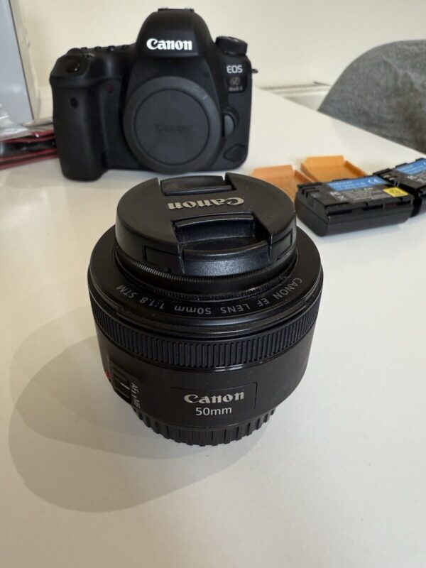 Canon EOS 6D Mark II 26.2MP Digital Camera + EF f/1.8 50mm Lens - Image 12