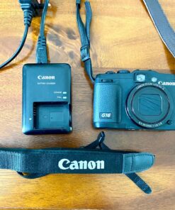 Canon PowerShot G16 12.1MP Digital Camera - Black