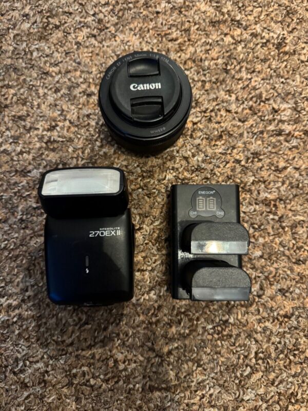 Canon 6D DSLR Camera with Lenses & Accessories Bundle - Image 4