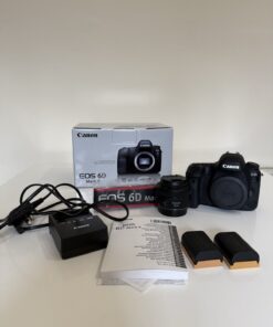 Canon EOS 6D Mark II 26.2MP Digital Camera + EF f/1.8 50mm Lens