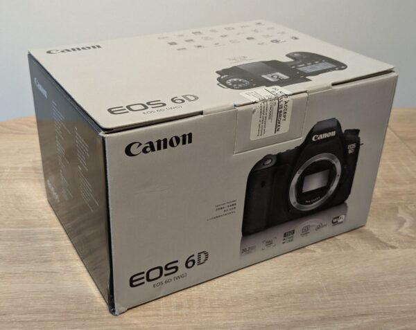 Canon EOS 6D 20.2MP Digital Camera Body Only - Boxed with Accessories - Image 15