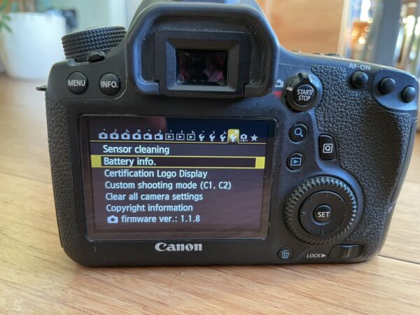 Canon EOS 6D 20.2MP Digital Camera Body Only - Black - Image 10