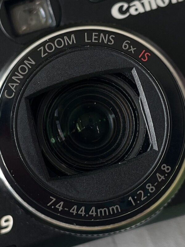 Canon PowerShot G9 12.1MP Digital Camera - Black - Image 5
