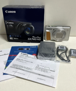 Canon PowerShot SX740 HS Silver Compact Digital Camera - 40x Optical Zoom