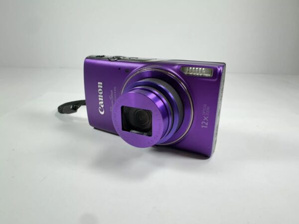 Canon PowerShot ELPH 360 HS 20.2 MP Digital Camera with SD Card - Purple - Image 5