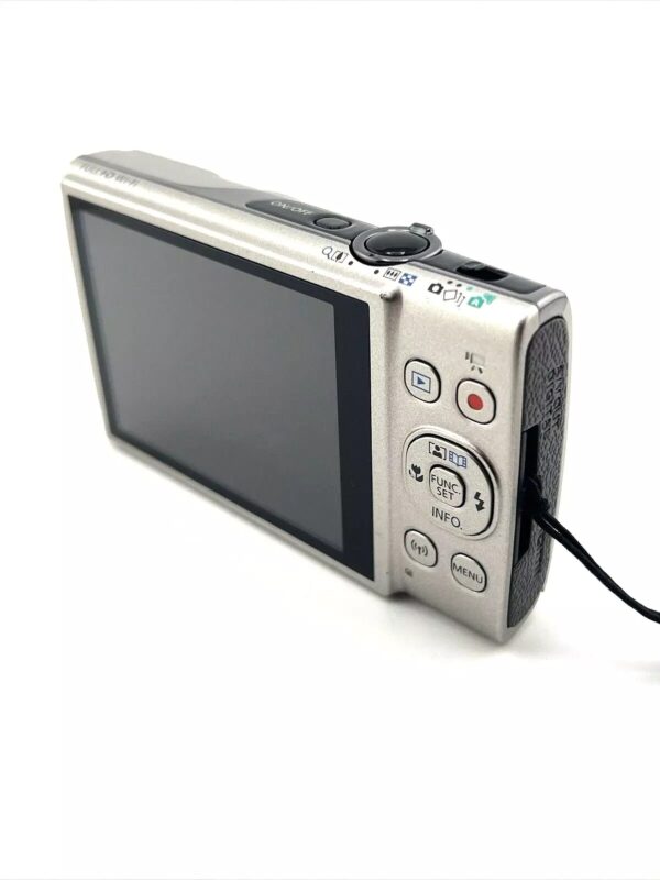 Canon PowerShot ELPH 360 HS Digital Camera - Silver, 20.2MP, WiFi - Tested - Image 4