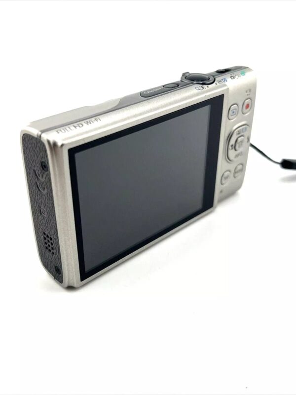 Canon PowerShot ELPH 360 HS Digital Camera - Silver, 20.2MP, WiFi - Tested - Image 5