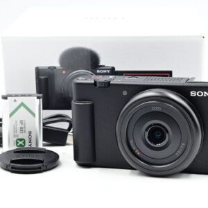 Sony ZV-1F 20.1MP Digital Vlog Camera with 20mm Lens - Mint Condition