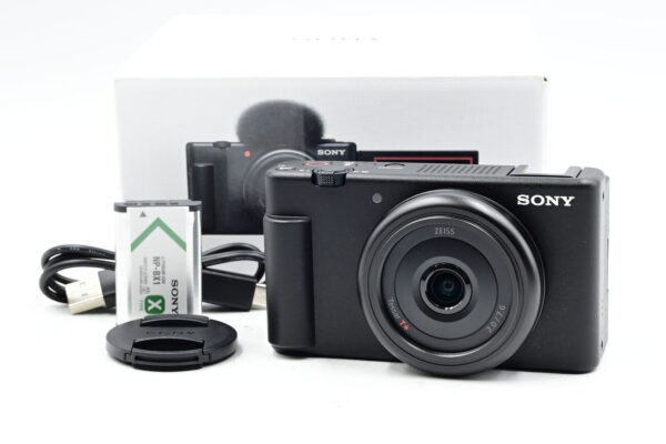 Sony ZV-1F 20.1MP Digital Vlog Camera with 20mm Lens - Mint Condition