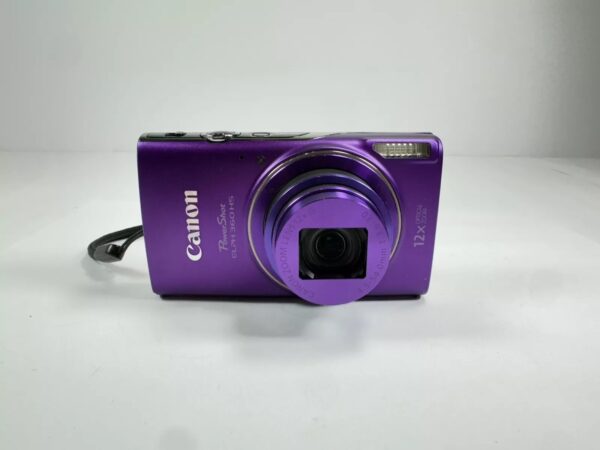 Canon PowerShot ELPH 360 HS 20.2 MP Digital Camera with SD Card - Purple - Image 6
