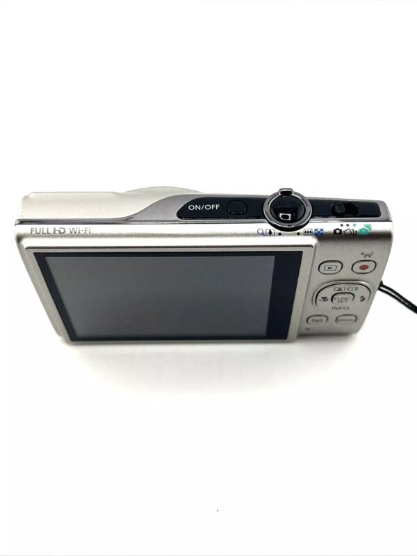 Canon PowerShot ELPH 360 HS Digital Camera - Silver, 20.2MP, WiFi - Tested - Image 9