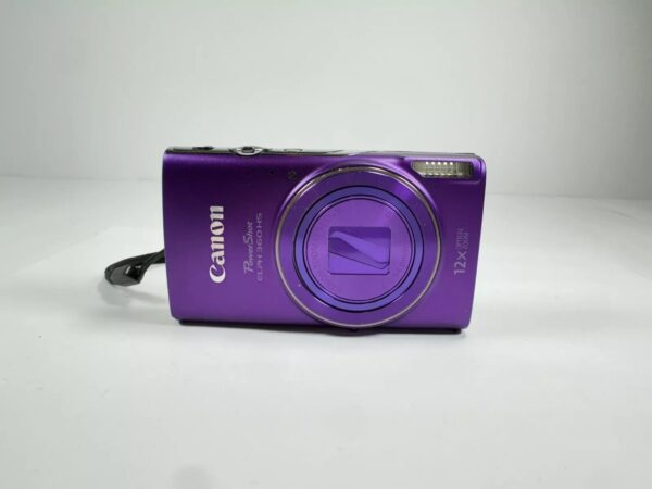 Canon PowerShot ELPH 360 HS 20.2 MP Digital Camera with SD Card - Purple - Image 4