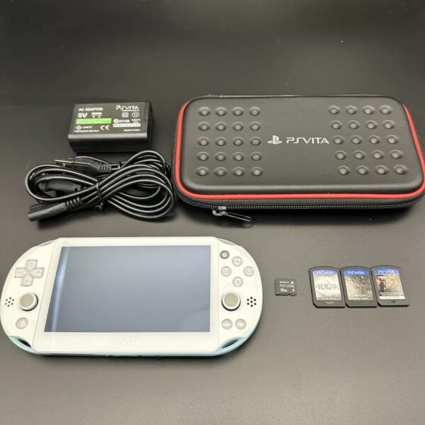 PS Vita PCH-2000 Sony Playstation Console Unlimited games & case Used - Image 17