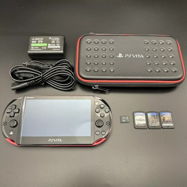 PS Vita PCH-2000 Sony Playstation Console Unlimited games & case Used - Image 15