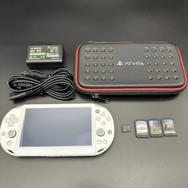 PS Vita PCH-2000 Sony Playstation Console Unlimited games & case Used - Image 14