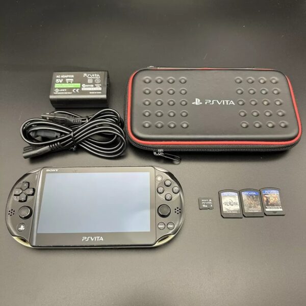PS Vita PCH-2000 Sony Playstation Console Unlimited games & case Used - Image 13