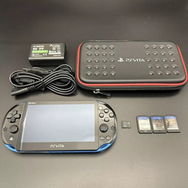PS Vita PCH-2000 Sony Playstation Console Unlimited games & case Used - Image 12