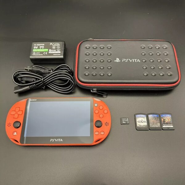 PS Vita PCH-2000 Sony Playstation Console Unlimited games & case Used - Image 10