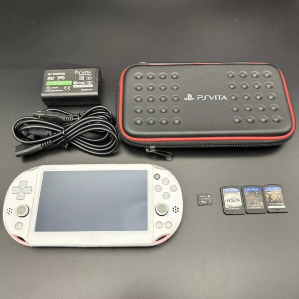 PS Vita PCH-2000 Sony Playstation Console Unlimited games & case Used - Image 9