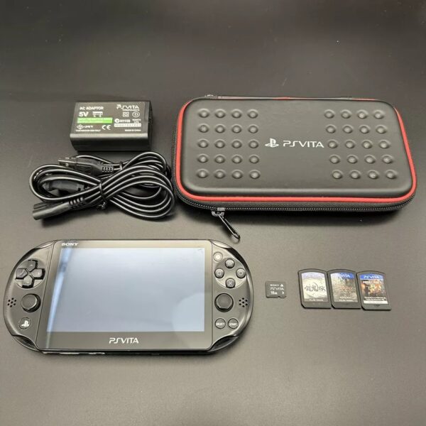 PS Vita PCH-2000 Sony Playstation Console Unlimited games & case Used - Image 7
