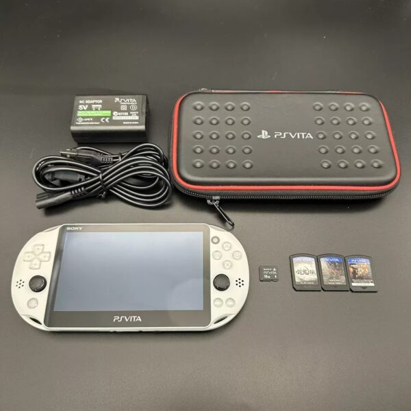 PS Vita PCH-2000 Sony Playstation Console Unlimited games & case Used - Image 6