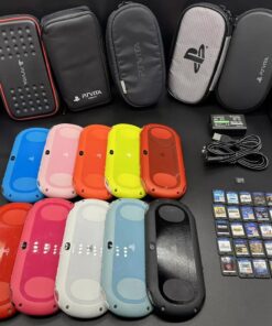 PS Vita PCH-2000 Sony Playstation Console Unlimited games & case Used