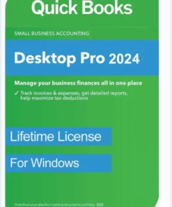 QBDP Quick Books Desktop Pro 2024 - Lifetime