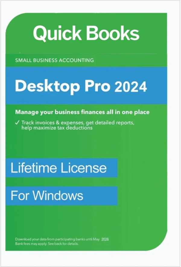 QBDP Quick Books Desktop Pro 2024 - Lifetime