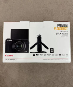 CANON PowerShot G7 X MK MARK III 3 Compact Camera Vlogging Vlogger Kit - Black