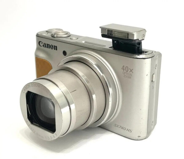 Canon PowerShot SX740 HS Silver Compact Digital Camera from japan - Image 2