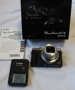 Canon PowerShot G7 X Mark III Digital Camera  Silver 20.1MP