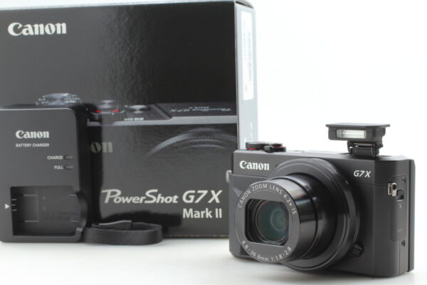 [Unused in Box] Canon Power Shot G7X Mark II 20.1MP Digital Camera From JAPAN