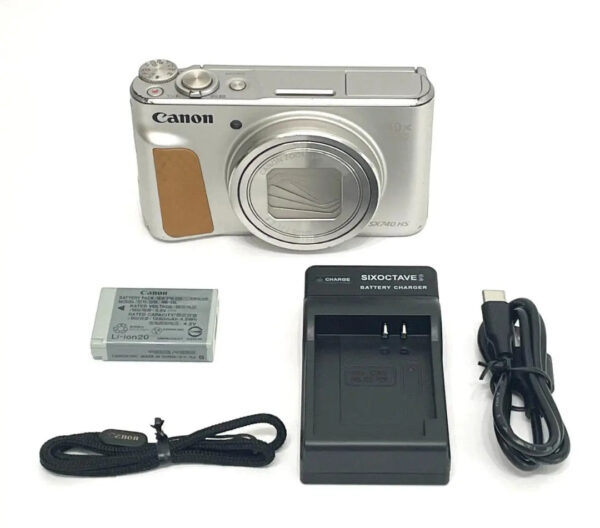 Canon PowerShot SX740 HS Silver Compact Digital Camera from japan