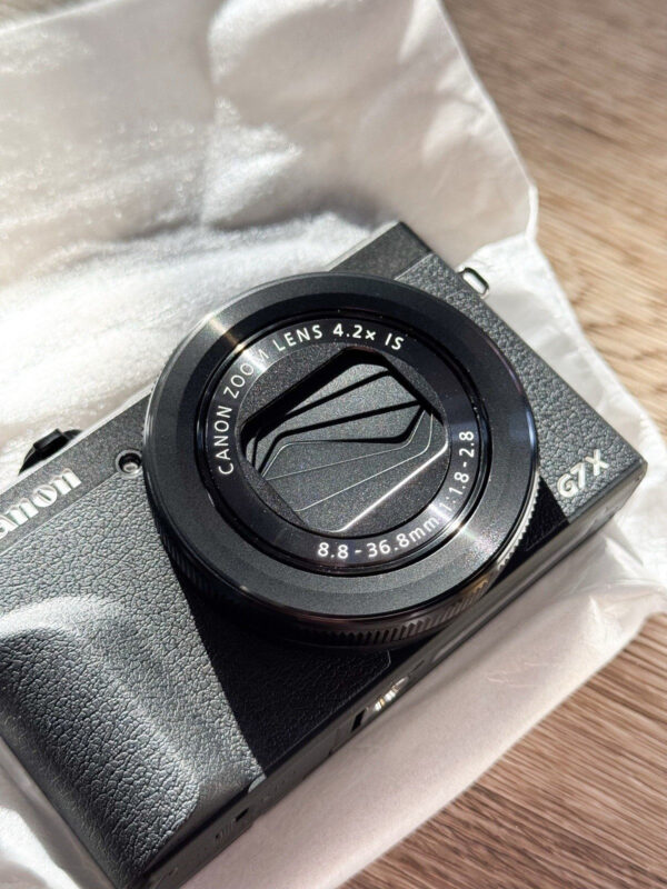 Canon PowerShot G7X Mark III Brand New Black | Free & Fast Shipping ✅ - Image 2