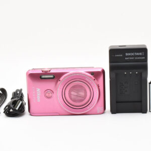 [Near Mint] NiKon COOLPIX S6900 Compact Digital Camera Pink from Japan