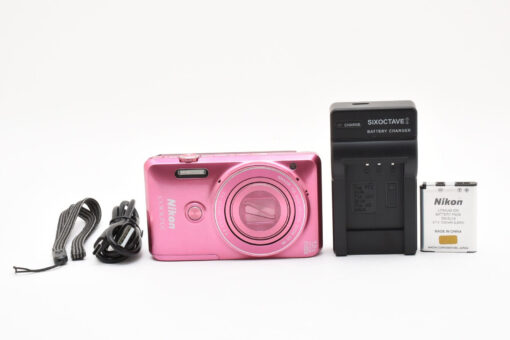 [Near Mint] NiKon COOLPIX S6900 Compact Digital Camera Pink from Japan