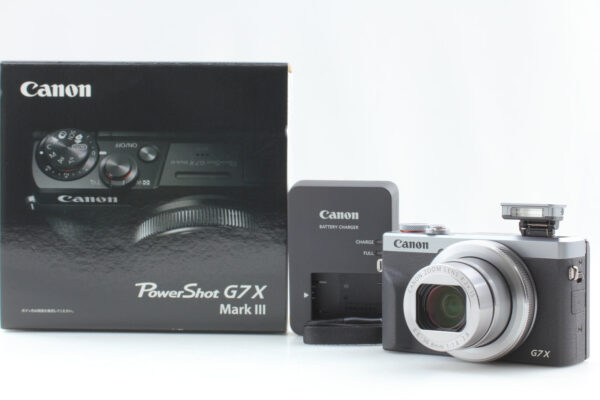 [Brand New] Canon PowerShot G7x Mark III Compact Digital Camera Silver japan